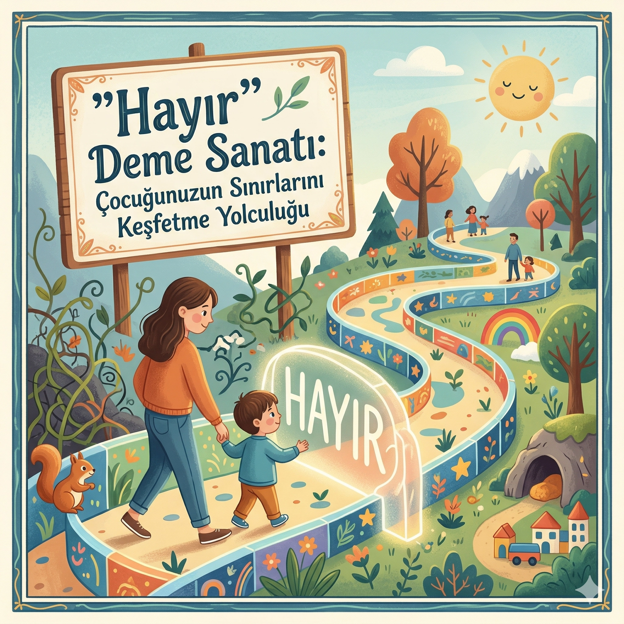 ’’Hayır’’ Deme Sanatı: Çocuğunuzun Sınırlarını Keşfetme Yolculuğu
