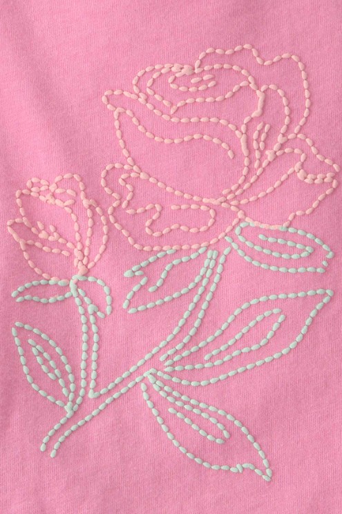 Carters Kız Bebek 2li Set 1U577410 Pembe