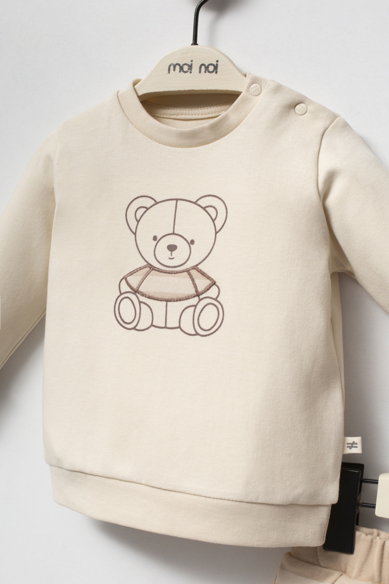 Moi Noi My Bear 2li Takım MNB5354 Ekru