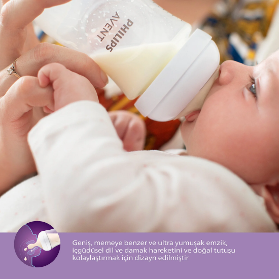 Philips Avent Doğal Tepkili Natural Response 2’Li Biberon Emziği No:6 6+ Ay