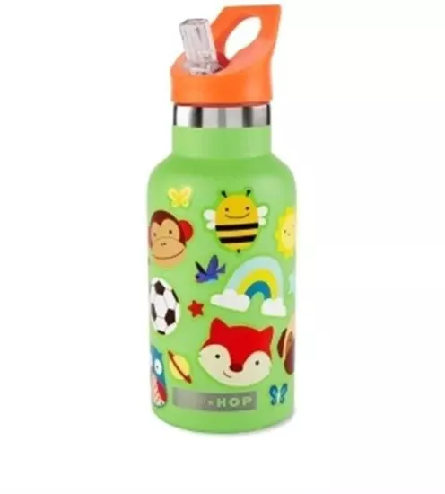 Skip Hop Spark Style Paslanmaz Çelik Suluk Yeşil