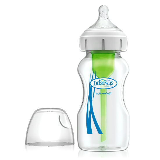 Dr.Brown’s Geniş Ağız Cam Biberon 270 ml (Yeni)