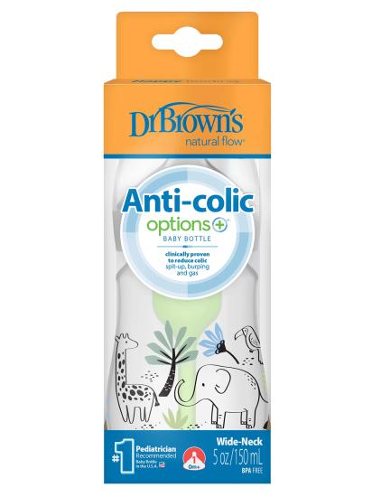Dr.Brown’s Geniş Ağız PP Antikolik Options Biberon 150 ml Erkek