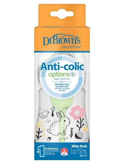 Dr.Brown’s Geniş Ağız PP Antikolik Options Biberon 150 ml Kız