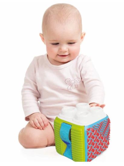 Clementoni Baby Soft Clemmy Yumuşak Blok Duyusal Küp 17902