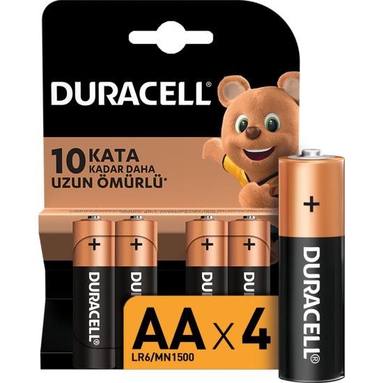 Duracell 4’Lü AA Kalem Pil