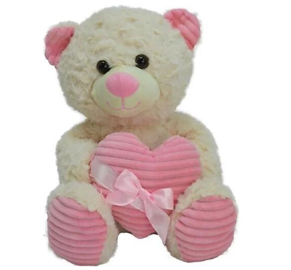 Halley Kalbi Kurdaleli Peluş Ayı 35 Cm 62915