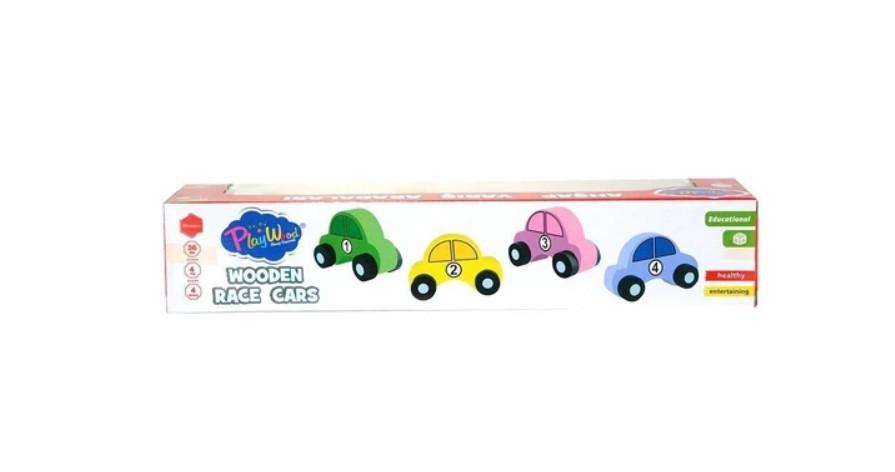 PlayWood Ahşap Yarış Arabaları 380