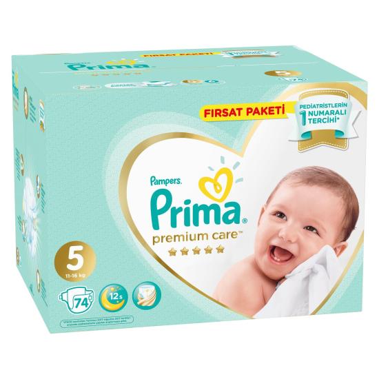 Prima Premium Care Fırsat Paketi 5 Beden 74 Adet