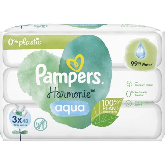 Prima Aqua Pure Islak Havlu Mendil 3’Lü 144 Yaprak
