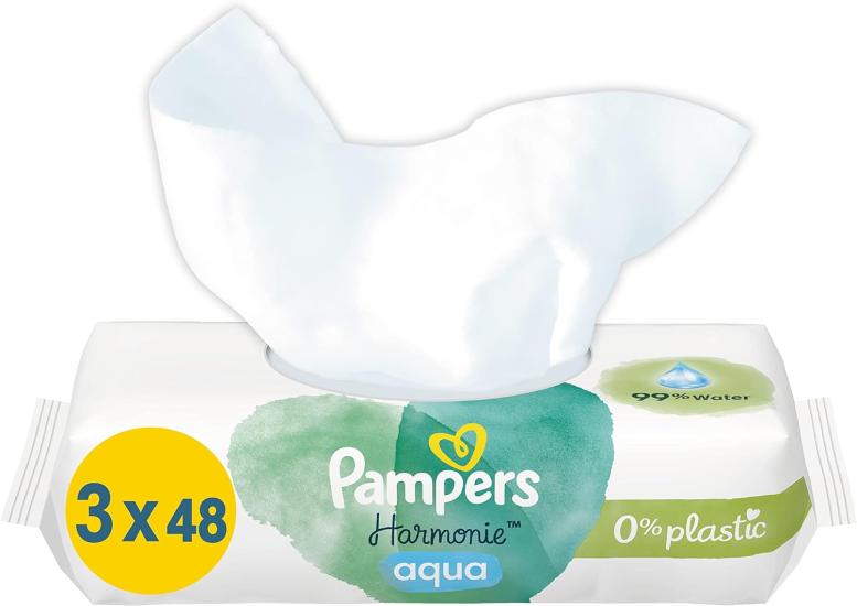 Prima Aqua Pure Islak Havlu Mendil 3’Lü 144 Yaprak