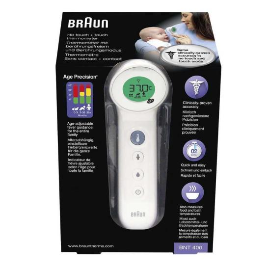 Braun BNT400 Temassız Alından Ateş Ölçer