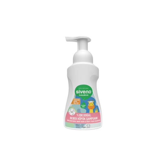 Siveno %100 Doğal Bebek Köpük Şampuanı 250 ml