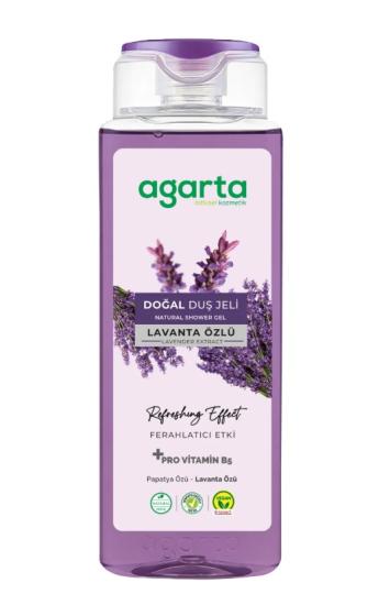 Agarta Doğal Duş Jeli 400 ml Lavanta