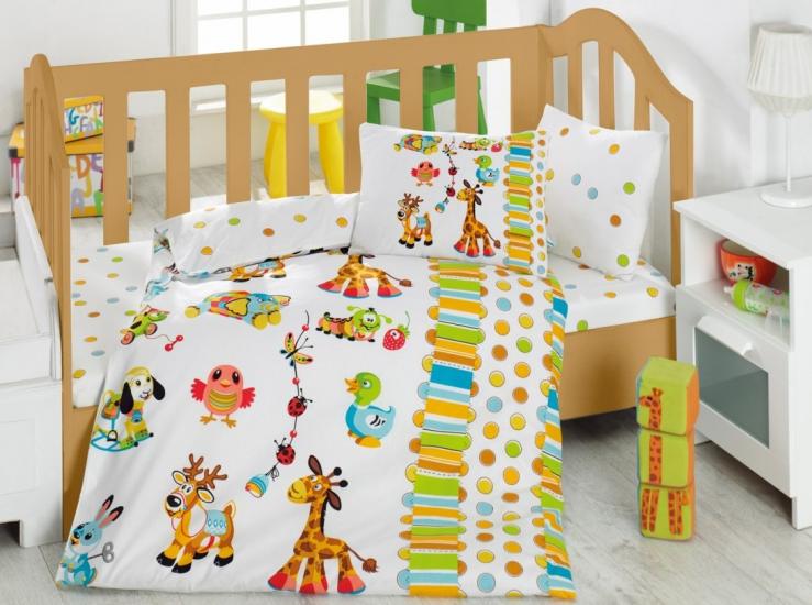 Cotton Box Ranforce Bebek Nevresim Takımı Oyun Bahçesi