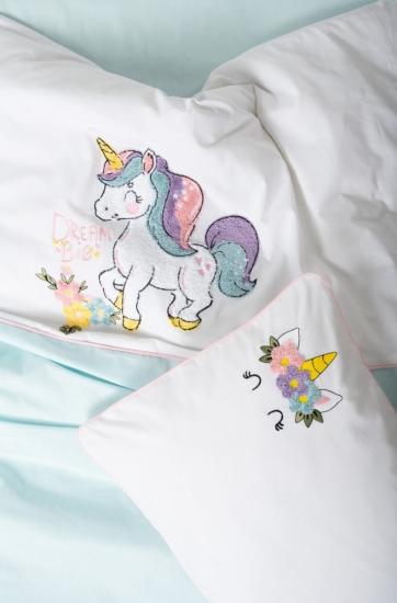 Cotton Box Punch Ranforce Nakışlı Bebek Nevresim Takımı Dolly