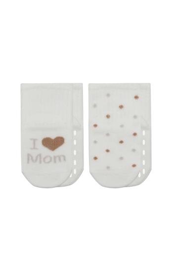 Bistyle Mom Dad Penye Kaymaz Soket Çorap 2li 10147 Puan Mom