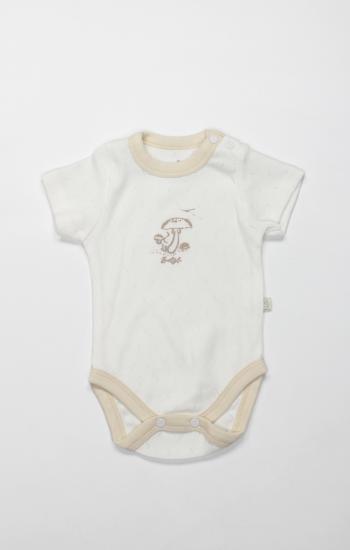 Bistyle Body Yarım Kol My Favorite Zoo 17184 Ekru