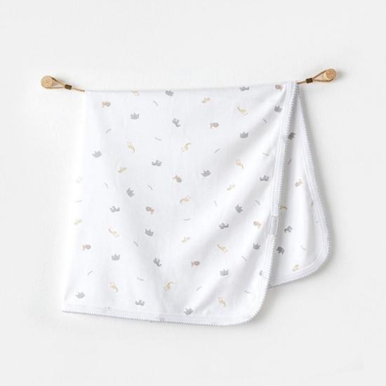 Andywawa AC25808 Blanket 85x90 Little King Bebek Battaniye White