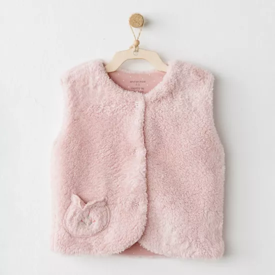 Andywawa AC26094 Mon Petit Amour Yelek Pink