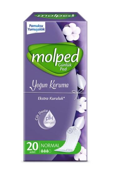 Molped Yoğun Koruma Günlük Ped 20’li