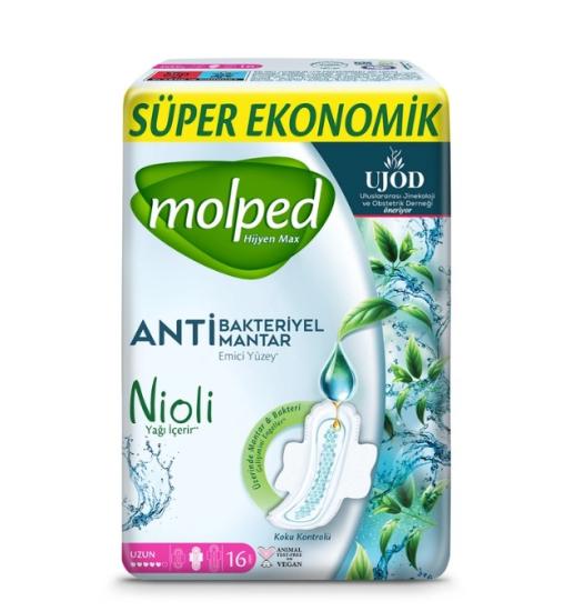 Molped Hijyen Max Süper Eko Uzun Ped 16’lı